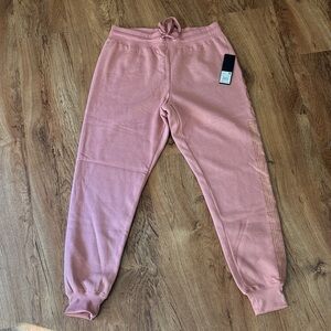 New with tags bebe Dusty Pink Jogger Pants